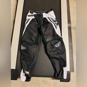 FLY F-16 Pants: Black & White / S: 9/10